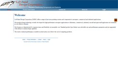 Desktop Screenshot of lefthand.com